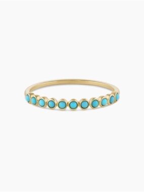 Gorjana 14K Gold Classic Turquoise Ring